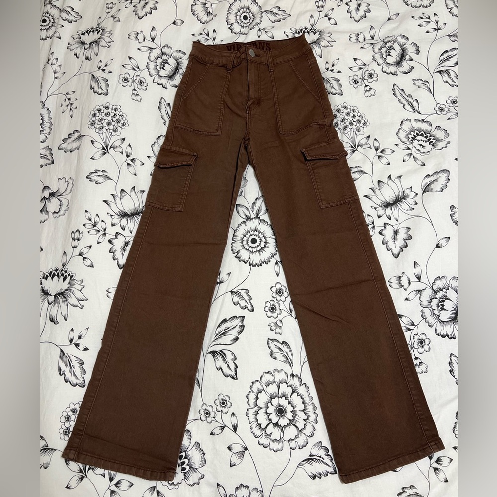 Brown Cargo Pants